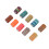 10Pcs Polyester Sewing Thread Set Durable Variegated Colours 402 for Embroidery 5