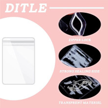 160 Pieces Self Seal Jewelry PVC Bags Plastic Anti Tarnish Jewelry Storage Bags Clear Jewelry Organizer Bag