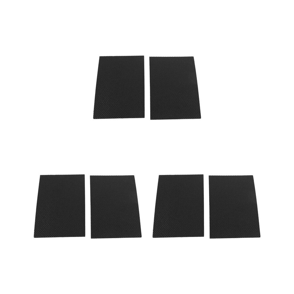 6 Tablets Anti Slip Furniture Pads Self Adhesive Non Slip Thickened Rubber Feet Floor Protectors For Chair Sofa 4713282858769