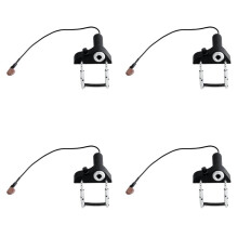 4X Pickup for Violin Electronic Organ Instant Authentic Acoustic Sound - Easy to Mount Adjusting Placement CV-17