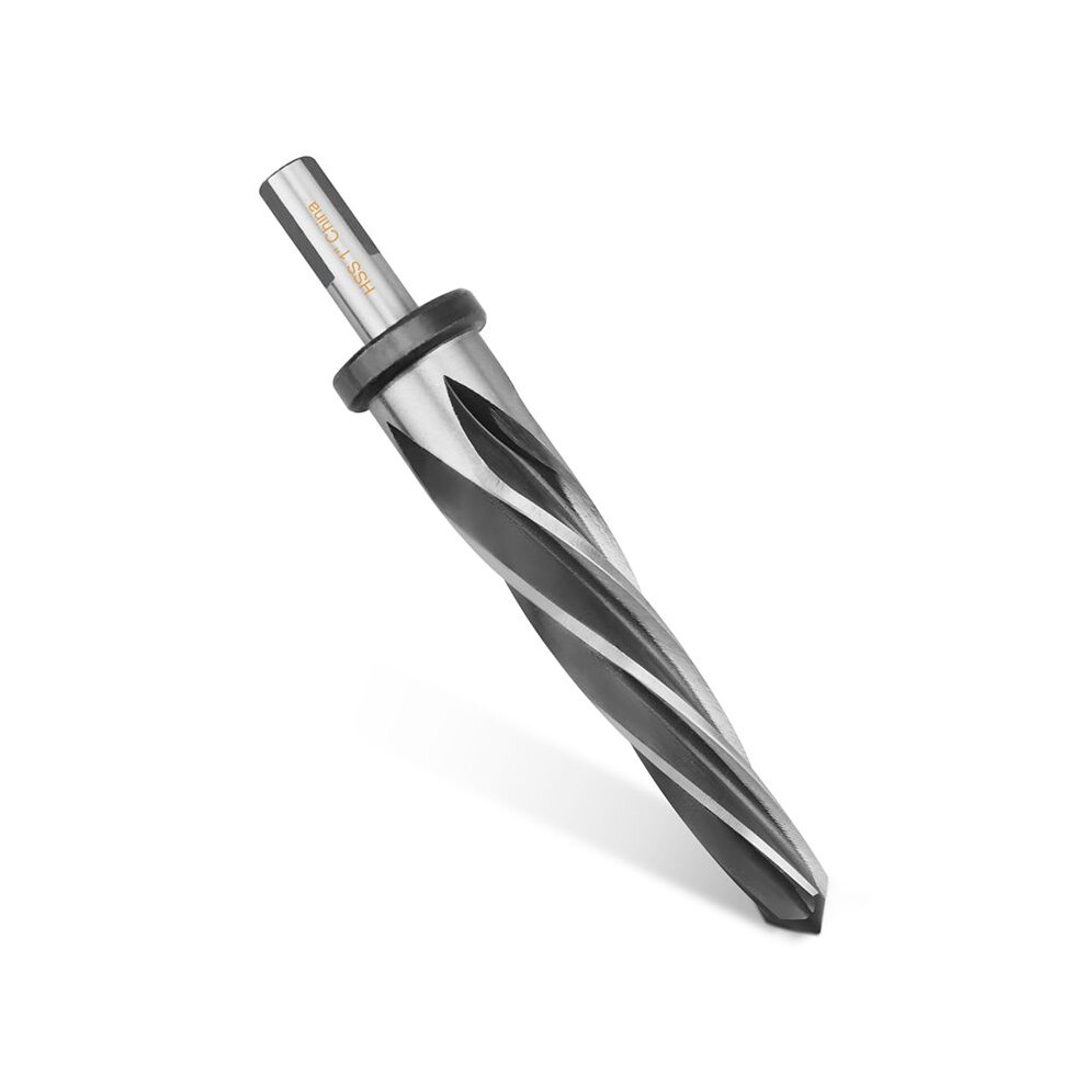 1In Drill Bridge/Construction Reamer Bit With 1/2In Non-Slip Shank M2 Hss Taper Chucking Reamer Bit Tool For Steel Metal 4712087256244