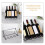 Wave Shaped Wine Display Stand Wine Bottle Storage Racks Multi  Wine Holder Cabinet Shelf Organizer Bar Tools 5