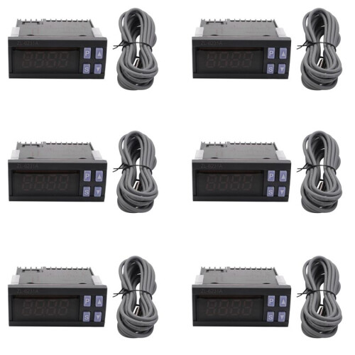 6X LILYTECH ZL-6231A, Incubator Controller, Thermostat with Multifunctional Timer