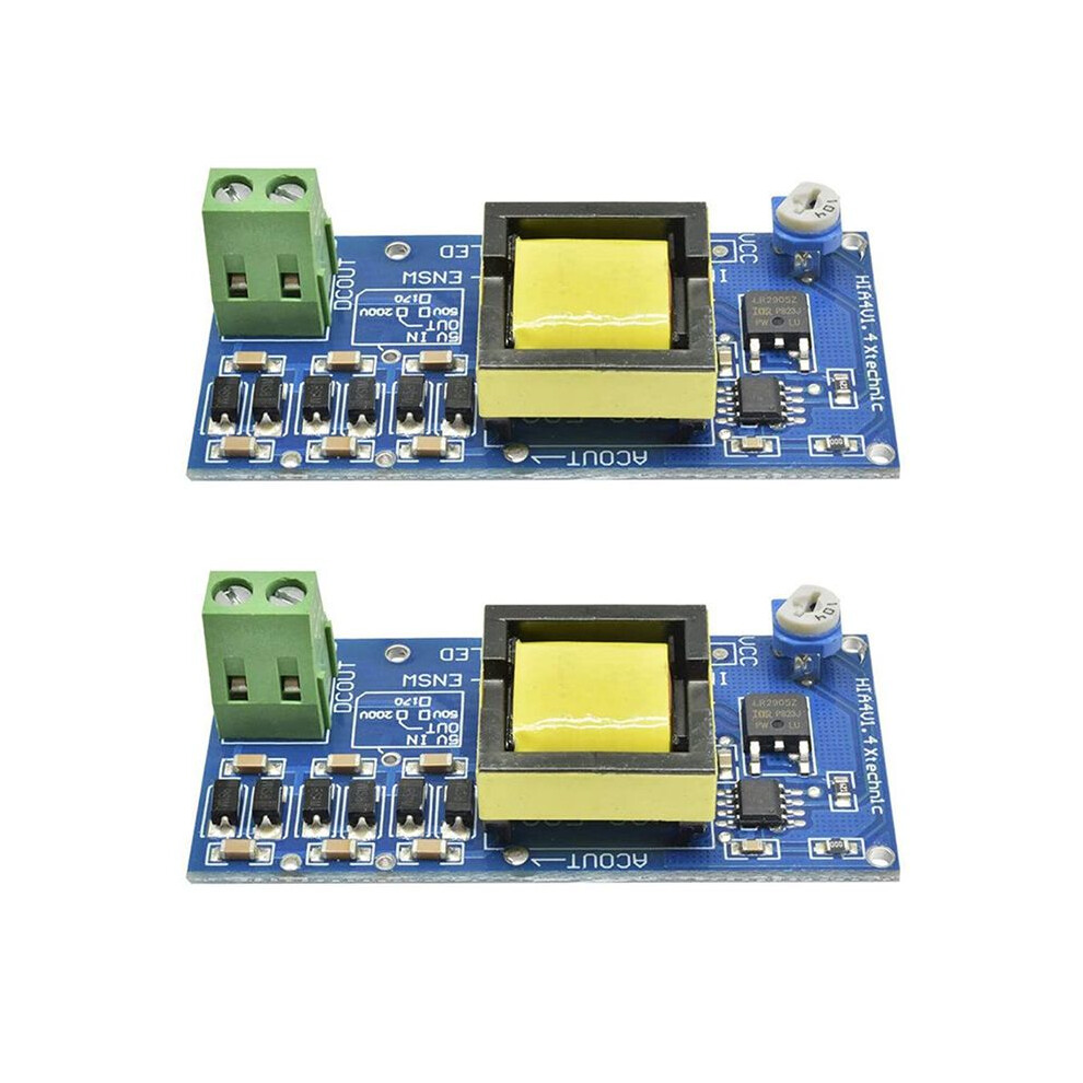2X - Boost Converter Step To Output High Voltage 300V-1200V 400V 900V 1000V Adjustable Power Psu Module Board 6032424546301