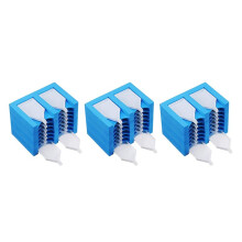 3X 16 Schlitze Diamant Malerei Tablett Organizer Diamant Malerei Zubehör Tablett Diamant Malerei Werkzeuge Kits Organizer Blau