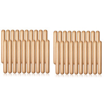 40 Pezzi 8 Pollici Bambini Ritmo Bastoni Musica Lummi Bastoni Legno Classico Claves Strumento Musicale Un Percussione Bastoni Musicali