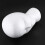 3X  Foam Mannequin Wig  Display Hat Cap Wig Holder White Foam 6