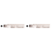 2X Righello per Localizzatore di Fori per Piastrelle Nel Ceramica Multifunzionale Nel Acciaio Inossidabile Strumenti di Misura Un Mano Regolabile Un