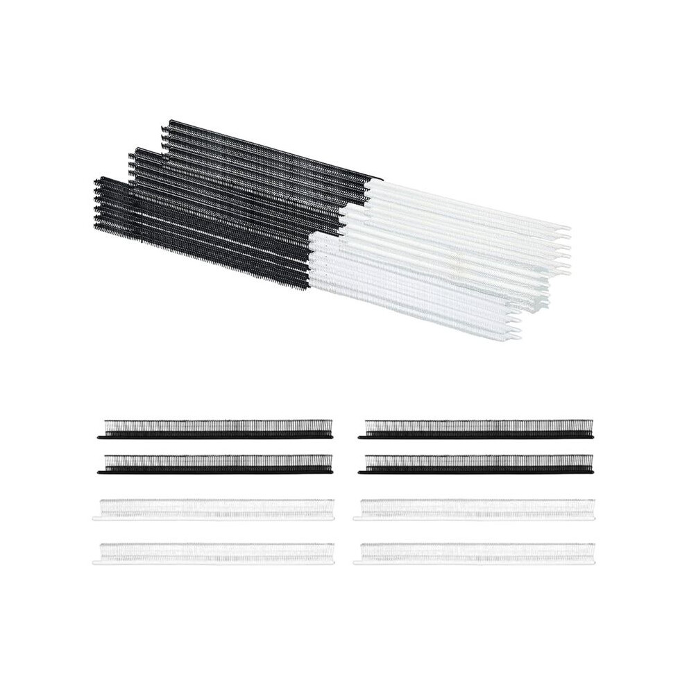 10000Pcs Microtag Gunfastener Kit For Fine Stitchtaggun 0.5Cm Tag Barb Attachment For Clothing Fine Tag Black+White 4761042700926