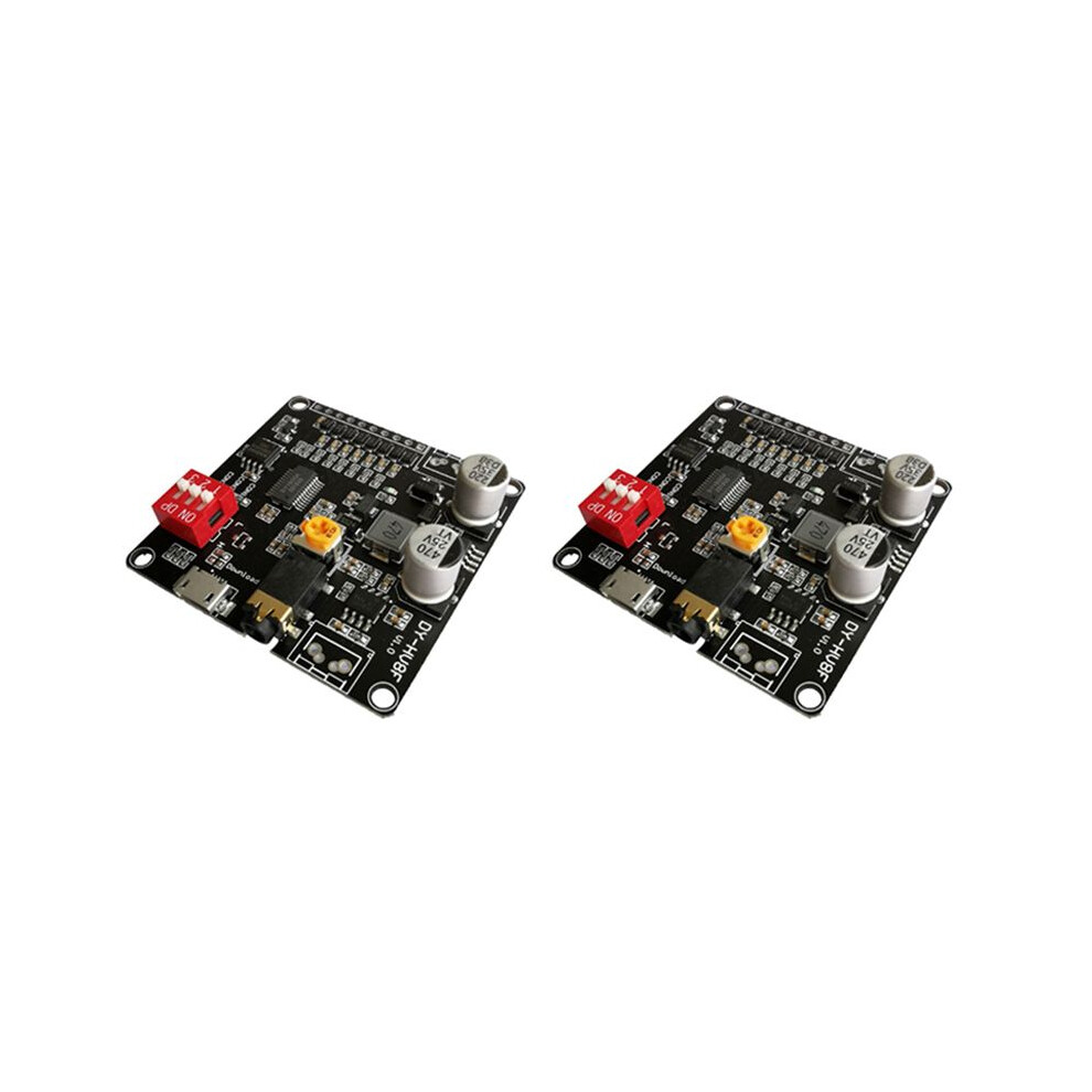 Photos - FM Transmitter 2X 12V/24V Voice Playback Module Serial Port Control Playback 10W/20W Voice Module HV8F