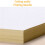 100 Sheets A4 White Self Adhesive Waterproof Sticker Label Matte Surface Paper for Lazer Inkjet Printer Copier 5