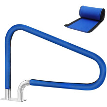 Pool Handrail Cover 120cm Blue NonSlip Swimming Pool Safety Handle Sleeve with Zipper