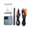 RC832Mini 4.9-5.8G 56CH High Sensitivity Receiver Wireless Receiver with A/V and Power Cable for FPV Multirotor 5