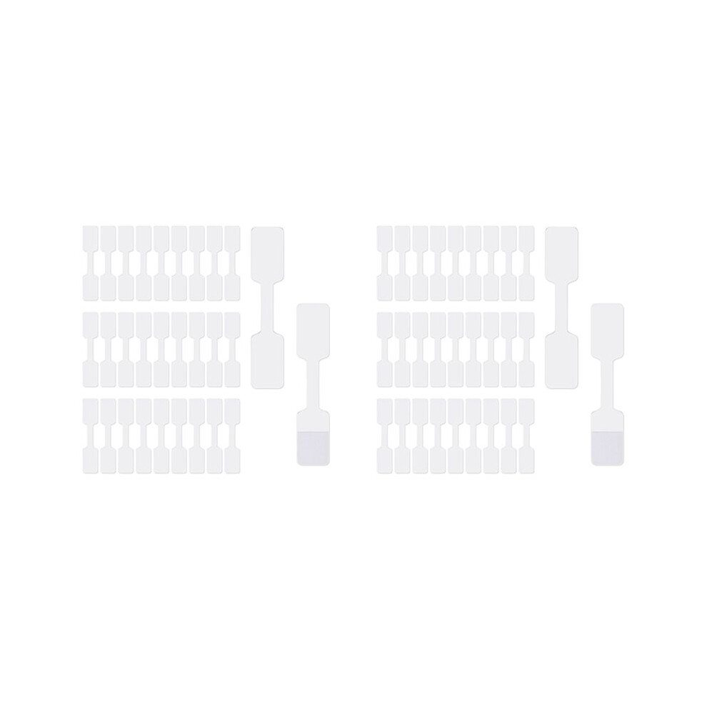 1000Pcs Blank Jewelry Price Tags Stickers Jewelry Price Label For Necklace Earring Price Identify Rectangle Label 6033733763748