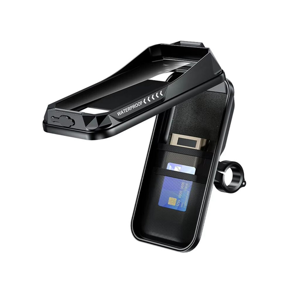 Handlebar Phone Case Bag Touch Screen Bicycle Motorcycle Phone Holder 360 Degree Rotation For Cycling Riding Equipment 6033741936998