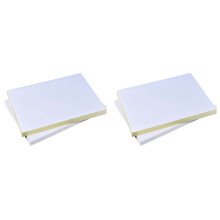 100 Sheets A4 White Self Adhesive Waterproof Sticker Label Matte Surface Paper for Lazer Inkjet Printer Copier