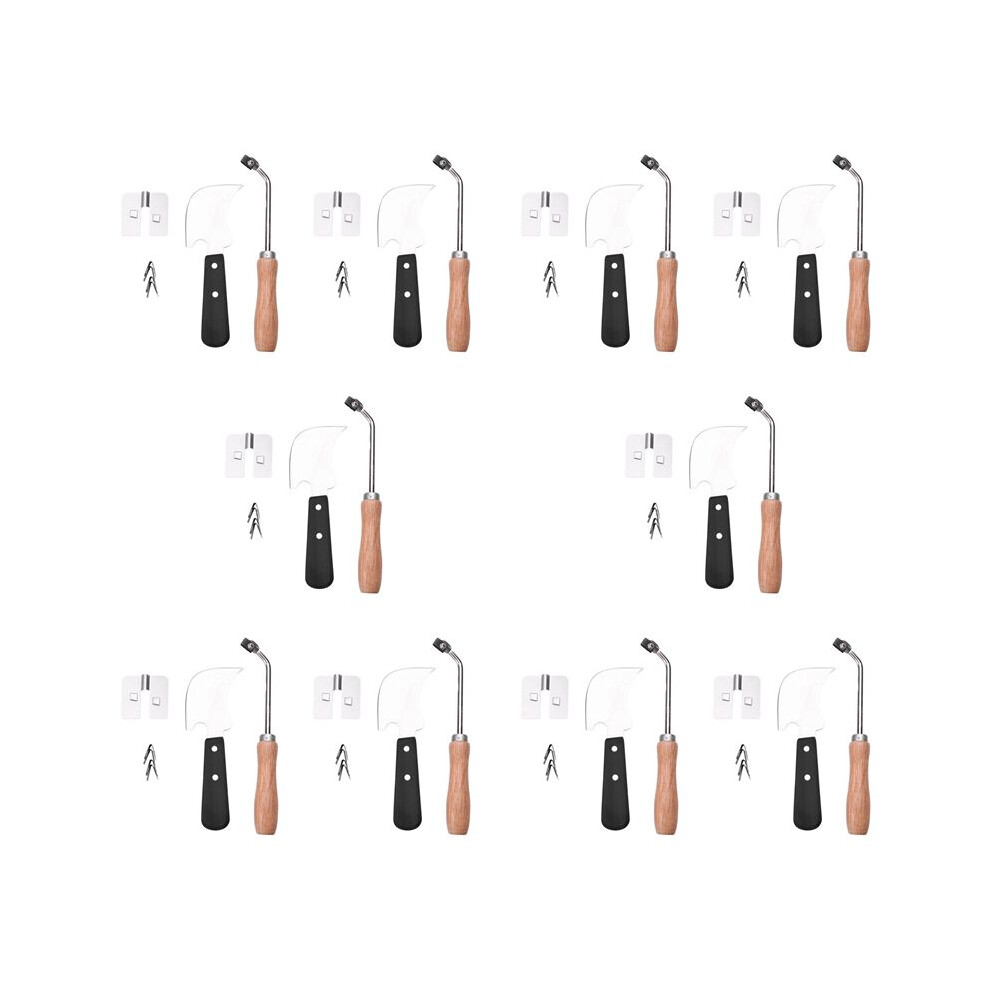 70Pcs Stainless Steel Vinyl Floor Welding Kit Accessories Set For Floor Cutting Guide 4713120627540