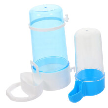 2 Pack Automatic Poultry Waterer Chicken Water Feeder for Coop Outdoor Easy Setup