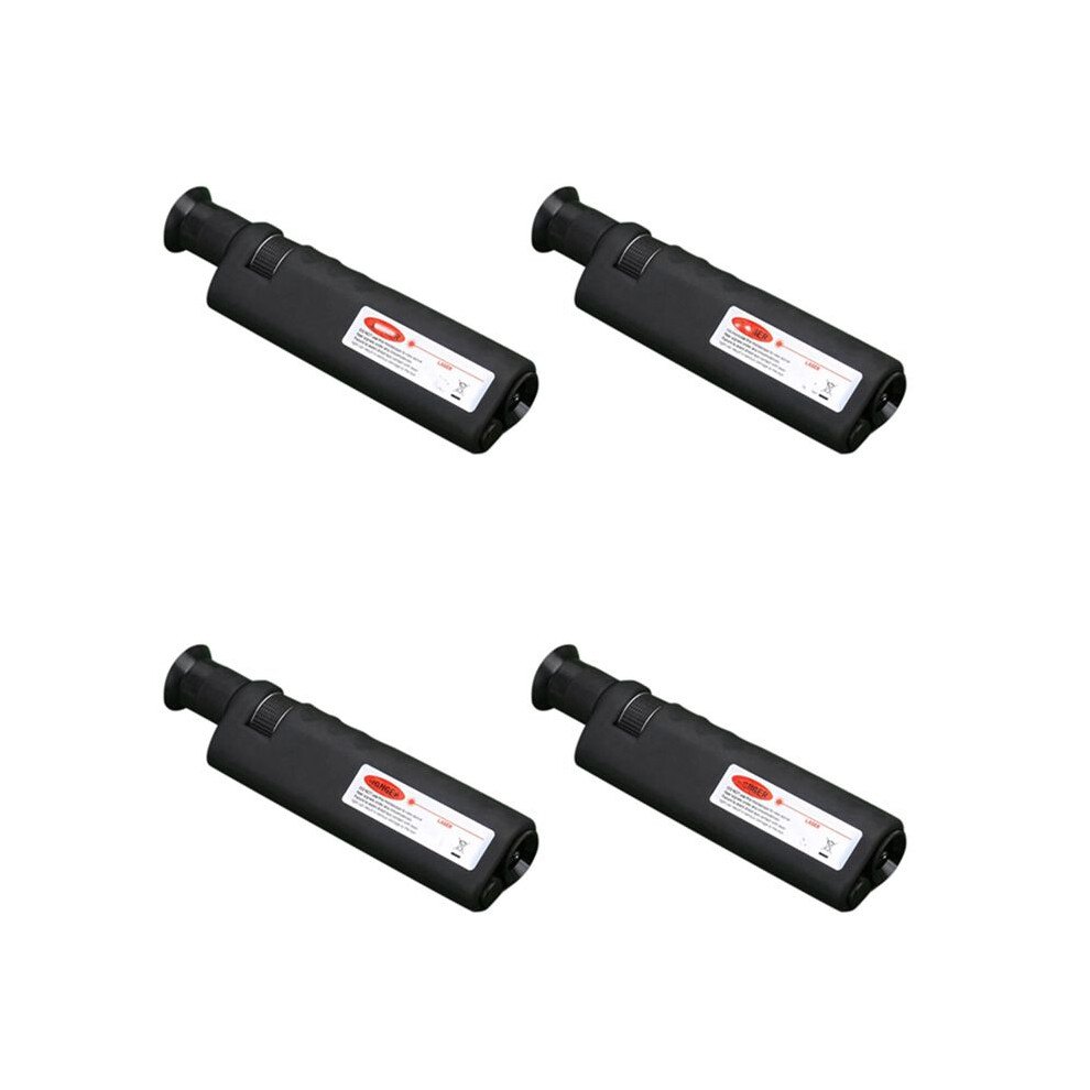 4Pcs 400X Magnification Optical Fiber Inspection Microscope With Sc Fc Lc St Mu E2000 Adapter For Fiber Cleaning Light 4711343820670