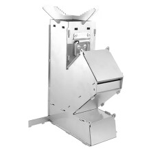 Camping Stove Foldable Wood Burning Rocket Stove Backpacking for Outdoor Picnic BBQ Camp Hiking