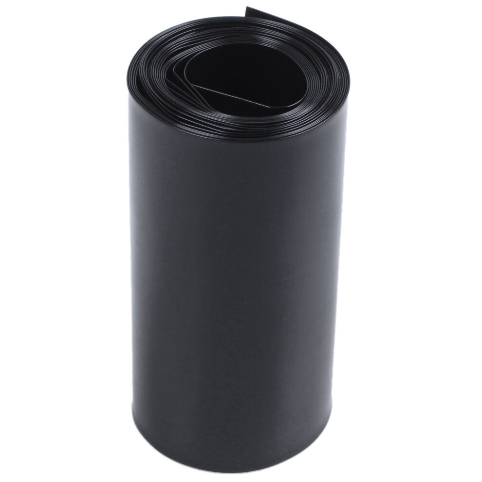 70Mm/44Mm Pvc Heat Shrink Tubing Wrap Black 2M 6.5Ft For 18650 Battery 4711464481491