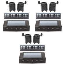 3X LCD Monitor Cover for S1 S2 S3 8-Inch Scooter with Accelerator Brake Handle LED Lamp Cover