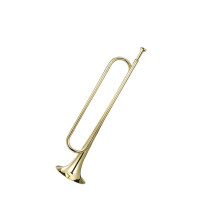 Student Trumpet B Flat Gold or Silver Finish Large Bell Mouth 7C Mouthpiece Complete Practice Set
