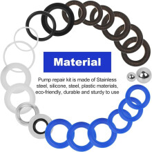 244194 Pump Repair Kit - Airless Paint Sprayer Accessories Pump Repair Packing Kit for 295 390 395 490 495 595 3400