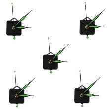 10Pcs Aiguilles Lumineuses DIY Quartz Horloge Broche Mouvement Mecanisme Outil de Reparation