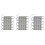 3 x 10Pcs 5050 SMD 3 LED Module LED Strip String Light Waterproof  12V Cool White 1