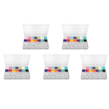 25000Pcs Beads Kit, 3mm Glass Seed Beads, Alphabet Letter Beads and Heart Shape Beads for Name Bracelets Jewelry Making