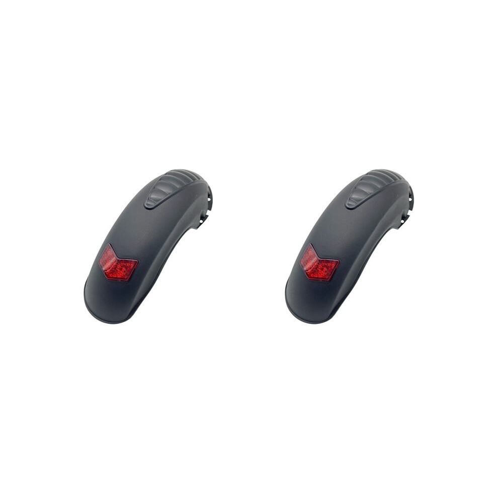 2X For M4 Electric Scooter Rear With Brake Light Widened Mudguard Mud Guard Protection Kickscooter Wings 6033997767902