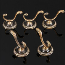 15Pcs Antique Door Hanger Hooks Vintage Bathroom Wall Hanger Hats Bag Keychain Zinc Alloy Hook Coat Wall Hooks