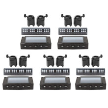 5X LCD Monitor Abdeckung für S1 S2 S3 8 Zoll Walze mit LED Lampen Abdeckung für Gaspedalbrems Griff