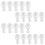 20X  Foam Mannequin Wig  Display Hat Cap Wig Holder White Foam 1