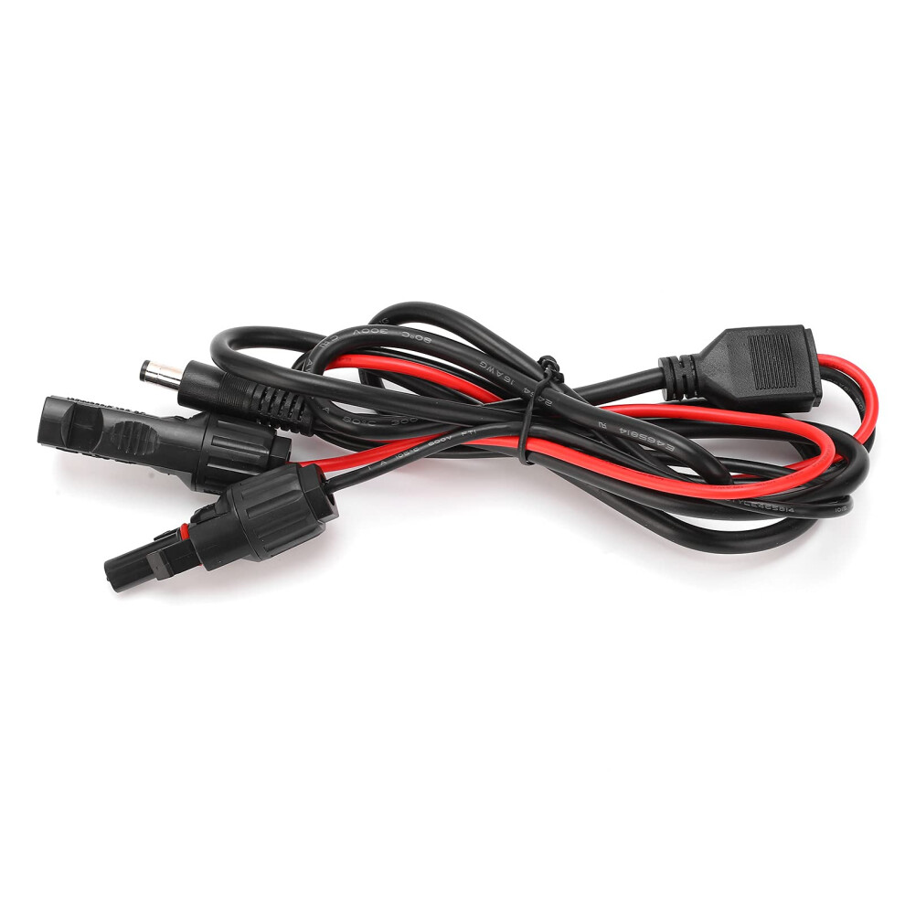 Dc5521 5.5X2.1mm Power Cable For Solar Panel, 300V Brass Dc Power Cord With Reliable Connection 9073542677918