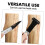 Bark Scraper for Small to Medium Logs, Smooth Burr Finish, Fast Tree Bark Removal Tool 4