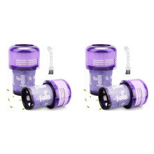 2X Replacement Part HEPA Filter Compatible Compatible with V12 Vacuum Cleaner Accessories Replace Parts 971517-01