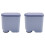 2PCS the Coffee Machine filter elements is Suitable for the Replacement Water Filter of Saeco Aquaclean Coffee Machine 1