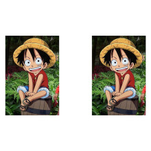DIY Diamond Painting Kits for Adults, Full Drill Crystal Rhinestone Paintings Kit for Home Decoration 2 Piece Luffy