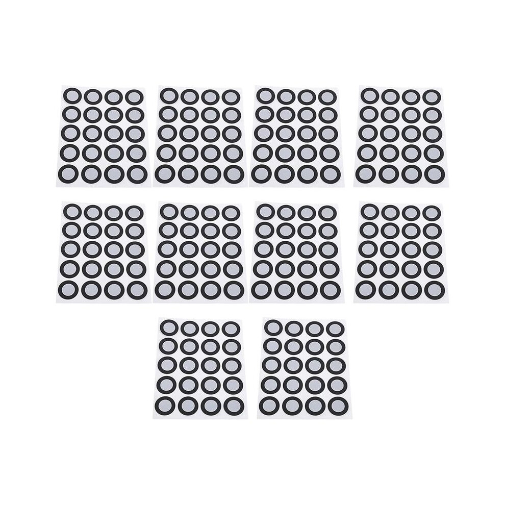 3D Scanning Markers, 200 Pcs 3D Tracking Dots, 12mm ID 19mm OD, High ...