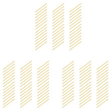 Gold Foil Paper Straws, Biodegradable Disposable Party Drinking Straws, Pack of 300 Holiday Celebrations