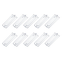 Window Treatment 4 Prongs Pinch Pleat Drapes Curtain Hooks 200Pcs