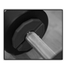 2X Gym Micro-Plates Hantel Fractional Weight Plate Gummi Tilläggsbyte Av Fraktionell Viktplatta Svart 0,25kg