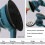 2pcs 5 Inch 8 Hole Hook and Loop Sander Pad,Replacement Sander Pad for  DW421/K, DW423/K DW426 3