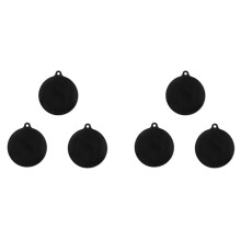 Electric Induction Hob Protector Mat Anti-Slip Mat Silicone Cooktop Scratch Protector Cover Heat Insulated Mat 6 Pack