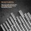 Chainsaw Sharpening Stone, Chainsaw Grinding Stone, 24PCS High Hardness Diamond Chainsaw Sharpener(4mm, 4.8mm, 5.5mm) 7