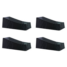 4X Lounge Chair Covers Waterproof Outdoor Garden Anti-UV, 210D Material,Furniture Sunbed Cover, 78.7x 26.7 X 27.5inch