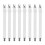 8pcs/Set Elastic Sheet Clips Double End Clips Fixed Suspender Sheet Fasteners Adjustable Length 35-70 1