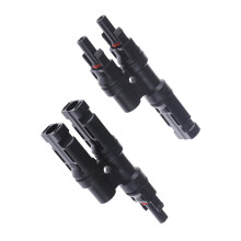 MC4 Solar Panel Connector Waterproof UV Resistant Photovoltaic Adapter for Secure Power Connection